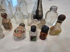 Lot Of 18 Antique Vintage Old Glass Medicine Bottles Mixed