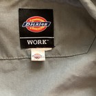 Dickies Work Coverall Jumpsuit Gray Short Sleeve Unisex Durable Utility Apparel