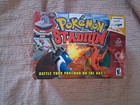 Pokemon Stadium -  Nintendo 64 Big Box  cib  Complete W  Transfer Pak 