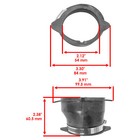 Carburetor Carb Boot Joint W clamp For Polaris Magnum 325 330 4x4 2x4 2000-2006
