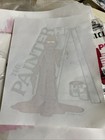 Vintage     The Painter    Cartoon Graphic Iron On Heat Transfer T-shirt 1980   s