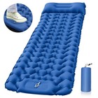 Camping Sleeping Pad  Ultralight Camping Mat With Pillow Built - In Foot Pump Us