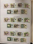 6 Sets Johore 1971 Butterflies  Total 42 Mint Stamps On Two Sides Of Album Page