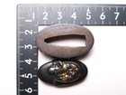 Edo Meiji Era Japan Antique Shakudo Daikoku Fuchi Kashira Sword Katana
