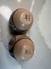 Pair Of Antique Native American Small Hopi Pots Signed