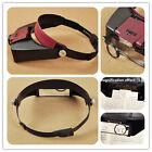 Magnifying Glass Lens Led Light Lamp Visor Head Loupe Jeweler Headband Magnifier