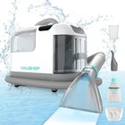 Haushof Steam Portable Carpet And Upholstery Cleaner With 3 Cleaning Modes