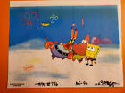 Spongebob Squarepants Original Production Cel Cell Animation Art Hooky
