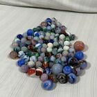 Vintage Classic Jabo Mixed Swirls Marble Lot Of 100 Shooter   Mixed Sizes Uv B1