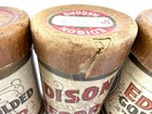 Assortment Of Antique 6 Cases For Edison Cylinder Phonograph Records