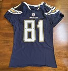 Kassim Osgood Game Worn 2008 San Diego Chargers Jersey Reebok Los Angeles