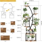 Plant Stand Indoor 8tier 65 Inch Tall Plant Shelf For Indoor Plants W grow Light