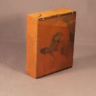 Antique Wood Letterpress Printing Block 3  X 2 1 2  Person Face