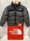The North Face Nuptse Boys Jacket Graphinte Grey  a493044 Nwt