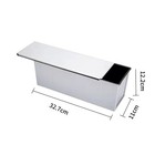 Pullman Loaf Pan With Lid Aluminumed Steel Pullman Loaf Pan Commercial Grade    