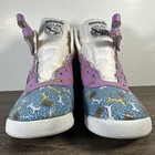 Vtg 80s Rare New In Box Reebok Womens Freestyle Hi-top Sneakers Sz 7 Painted Dog