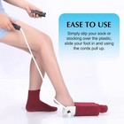 Sock Aid Wide 3 93  With Foam Handles  Easy On Off Sock Helper For Seniors