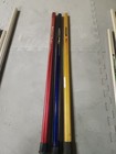 3 Rare Vintage Stx Lacrosse Shafts One C405 And Two Cu31