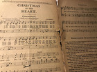 Vintage Christmas Programs Meredith   Tillotson 1919 Christmas In The Heart
