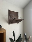 Antique Arts And Crafts Wall Shelf Letter Sorter Mission Oak