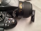 Gray Nikon D3300 24 2mp Digital Slr Camera W  18-55mm Lens  extras Low Shutter