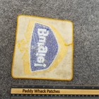 Vintage Burgie Beer Patch Large Jacket Vest Back Work Uniform Af5c