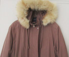 Forecaster Sport Parka Jacket W  Faux Fur Trimmed Removable Hood Women s Small