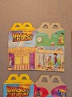 Back To The Future 1992 Complete Set Of 4 Mint-unused Happy Meal Boxes Mcdonalds