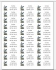 150 Primitive Country Mailbox Flowers Mailing Return Address Labels Personalized