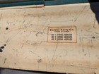Vintage Antique Beckley-cardy Co  Wood Stamp Print Ink Set Rare