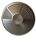 14  Black Gold Pan     Deep Dual Riffle Sluice Prospector Pan    durable Prospecting