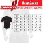 Men s Dragon Mma Rash Guard Long Sleeve Compression Gym Training Exercise Shirt