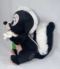Disney Store Bambi Flower The Skunk Plush Stuffed Animal Toy White Flower 9 