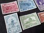 Turkey 1918 Unissued Sinai Victory Stamp Set Mnh Reproduction Stamp Sv