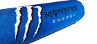 Blue White Atv Shock Covers Set For Yamaha Raptor 250 350 660 700 R-se