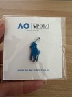 Ralph Lauren Australian Open Pin Blue Ao Tennis Rl Polo 3cm New