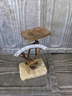 Antique Postal Scale  Brass And Marble 1920 s Letter Scale  Made In Germany