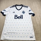 Mls Vancouver Whitecaps Fc Jersey Men Xl Adidas Home White Soccer Football