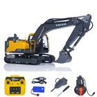 Doublee E598 003 Metal 1 16 Rc Electric Lifting Excavator Rtr 2arms Digger Claw