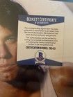 John Travolta  Autographed Signed 8x10 Color Photo  Shirtless Sexy Beckett