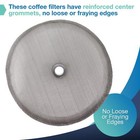French Press Filter Screens -  pack Of 2  Universal 4    Bodum Maker Usa Seller