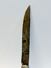 Antique Native American Indian Skinning Knife With Inlays  Late 1800 s