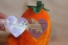 Gourdy Orange Puffkin Pumpkin Retired 1997 Swibco Vtg Nos Halloween Plush