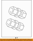 Gm Oem 15-24 Enclave Air Conditioner Heater Rear Ac Lines-repair Kit 19194701