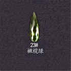 Top Czech Decoration 3x10mm Nail Art Crystal Rhinestone Drop Raindrop Flatback