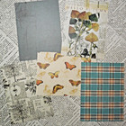Autumn Card Making Kit  hello Fall  Paper   Embellishments To Make 5 Cards
