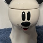 Rare Disney Mickey Mouse Ghost Cookie Jar Halloween Decoration Canister