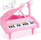 Kids 24-31 Keys Piano Keyboard Toy Toddler Musical Instrument Stool   Microphone