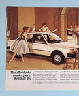 1982 Renault 18i Sedan The Affordable Masterpiece    Vintage 1980 s Print Ad