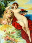Fine Antique Nude Girl Match Safe By Whitehead   Hoag Co   Newark  N j    C 1905